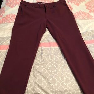 Cropped dress pant